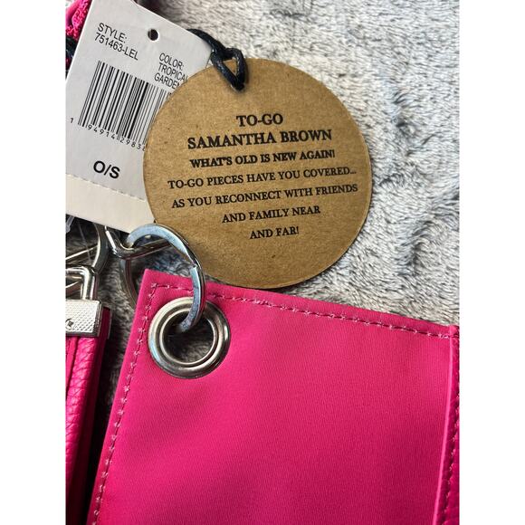 Samantha‎ Brown Crossbody Bag, Key Fob, Change Purse NWT - Picture 8 of 8
